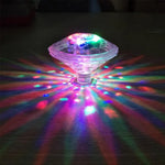Đèn tắm thời trang trình diễn ánh sáng IP67 chống nước dưới nước LED RGB đổi màu phát sáng với 7 chế độ