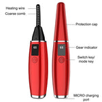 Máy Uốn Mi Điện Dụng Cụ Làm Đẹp Sạc, 380mAh (Đỏ), 380mAh (Trắng)