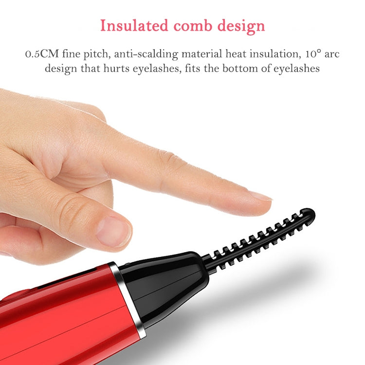 Máy Uốn Mi Điện Dụng Cụ Làm Đẹp Sạc, 380mAh (Đỏ), 380mAh (Trắng)