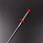 Bàn chải dây kim loại cầm tay làm sạch bồn rửa bếp, thiết bị thông cống, 60cm