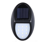 Đèn tường sân ngoài trời cảm biến chuyển động IP65 chống nước, 10 đèn LED SMD 2835 năng lượng mặt trời