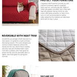 Bọc ghế sofa có thể giặt máy hai mặt, chống trượt, thảm bảo vệ ghế sofa ngả cho chó mèo, kích thước 55x196cm, 130x196cm, 190x196cm