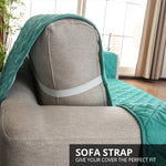 Bọc ghế sofa có thể giặt máy hai mặt, chống trượt, thảm bảo vệ ghế sofa ngả cho chó mèo, kích thước 55x196cm, 130x196cm, 190x196cm