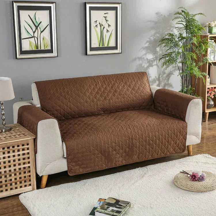 Bọc ghế sofa có thể giặt máy hai mặt, chống trượt, thảm bảo vệ ghế sofa ngả cho chó mèo, kích thước 55x196cm, 130x196cm, 190x196cm