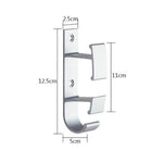 Móc sáng tạo gắn tường nhà tắm chậu rửa, màu cát đen (băng keo hai mặt)