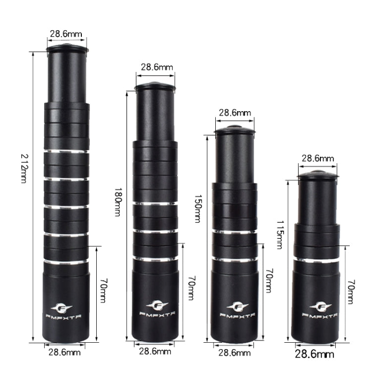Bộ tăng chiều cao tay lái xe đạp địa hình hợp kim nhôm FMFXTR, 8.5cm Đen, 8.5cm Đỏ, 8.5cm Xanh dương, 11.4cm Đen, 11.4cm Đỏ, 11.4cm Xanh dương, 14.4cm Đen, 14.4cm Đỏ, 14.4cm Xanh dương, 17.5cm Đen, 17.5cm