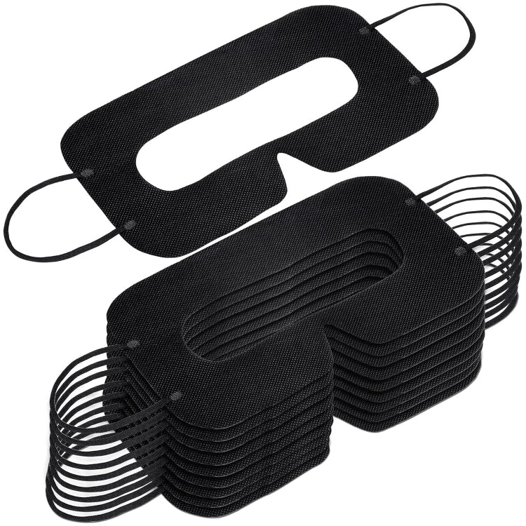 100 miếng khẩu trang bảo vệ vệ sinh màu đen cho mắt VR dùng một lần cho kính 3D VR