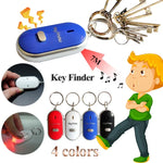 Thiết bị tìm chìa khóa còi LED mini nhấp nháy kêu bíp điều khiển từ xa định vị chìa khóa mất cho trẻ em