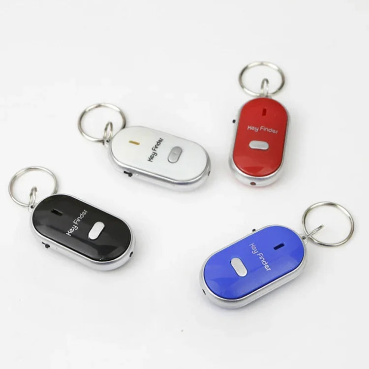 Thiết bị tìm chìa khóa còi LED mini nhấp nháy kêu bíp điều khiển từ xa định vị chìa khóa mất cho trẻ em