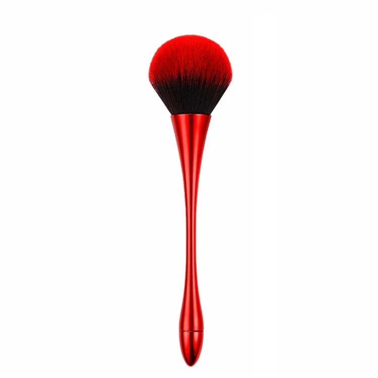 Bàn chải làm sạch bụi móng tay, dụng cụ tẩy nhũ móng tay, bột gel UV, cọ móng acrylic, dụng cụ làm móng, màu vàng hồng, lông màu vàng hồng, đỏ, hồng eo nhỏ, eo nhỏ màu đen, màu chuyển sắc