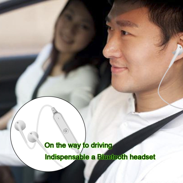 Tai nghe thể thao không dây Bluetooth S6 cho iPhone / Xiaomi / Huawei, có mic