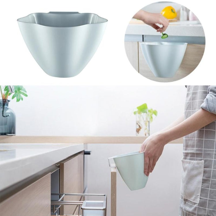 Giá treo thùng rác cửa tủ bếp, thùng rác treo cửa tủ, màu xám, xanh dương, hồng