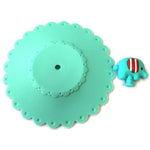 Nắp Cốc Silicone Hình Voi Hoạt Hình Chống Bụi Và Chống Rò Rỉ, Hình Voi