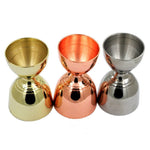 Cốc đo rượu bằng thép không gỉ, cốc đo trộn, màu vàng hồng, đen súng, vàng bạo chúa, ánh gương