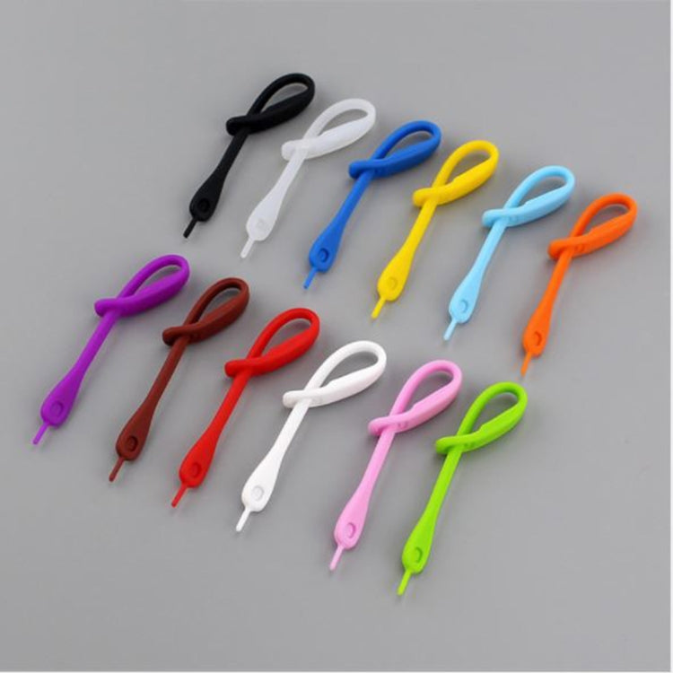 Bộ 12 Chiếc Dấu Nhận Biết Ly Rượu Sáng Tạo Bằng Silicone, Dây Thừng
