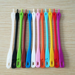Bộ 12 Chiếc Dấu Nhận Biết Ly Rượu Sáng Tạo Bằng Silicone, Dây Thừng