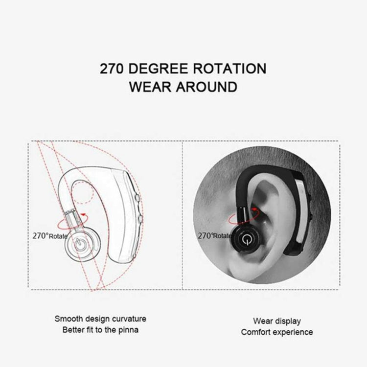 Tai nghe Bluetooth không dây rảnh tay CIRCE K5, tai nghe Bluetooth rảnh tay cho xe hơi, tai nghe điện thoại có mic