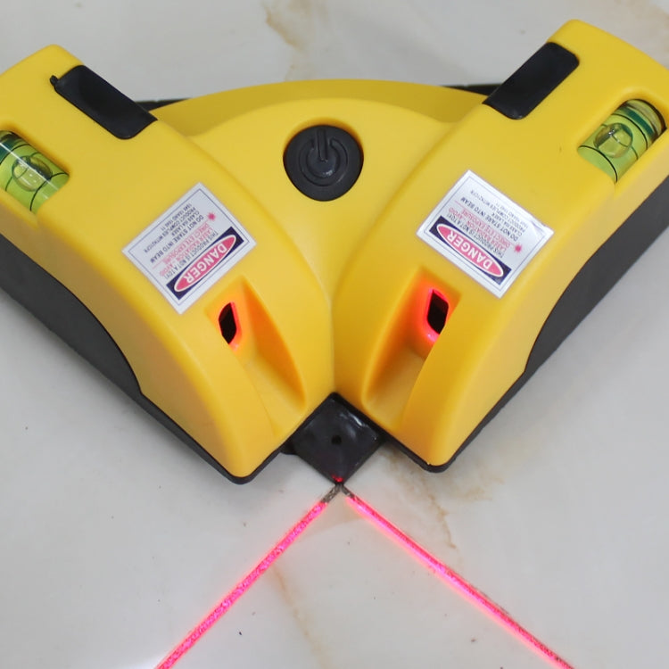Thước cân bằng laser góc vuông 90 độ Đường chéo Dụng cụ đo laser lát gạch, Dụng cụ laser 90 độ