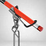 Giá đỡ câu cá bằng thép không gỉ, giá đỡ cần câu ném, cần câu biển, cần câu tay, màu xám B