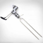 Giá đỡ câu cá bằng thép không gỉ, giá đỡ cần câu ném, cần câu biển, cần câu tay, màu xám B