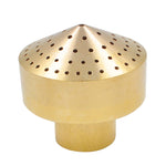 Đầu Phun Nước Lớp Pháo Hoa Bằng Đồng Nguyên Chất Cho Đài Phun Cảnh Quan, 4 Điểm, 6 Điểm, 1 Inch, 1.5 Inch