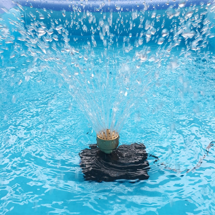 Đầu Phun Nước Lớp Pháo Hoa Bằng Đồng Nguyên Chất Cho Đài Phun Cảnh Quan, 4 Điểm, 6 Điểm, 1 Inch, 1.5 Inch