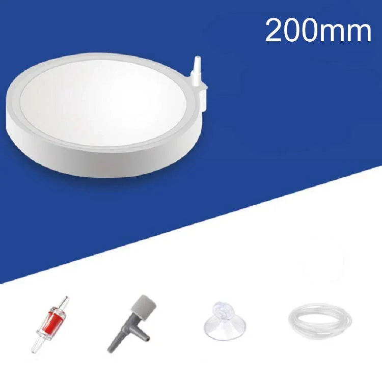 Đĩa đá khí nano bể cá tạo bọt oxy, 45mm, 50mm, 100mm, 150mm, 200mm