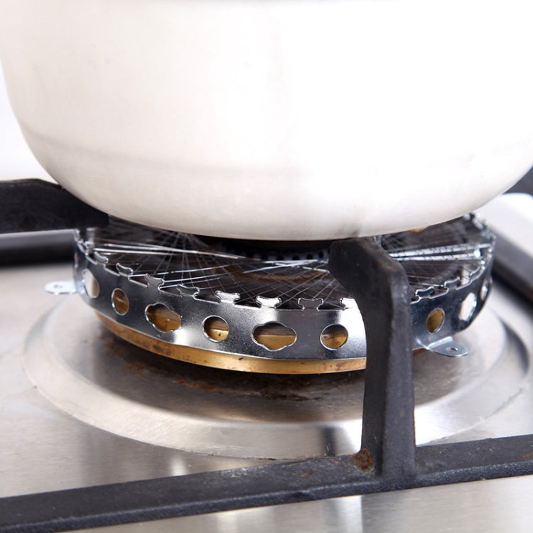 2 Chiếc Vòng Gas Bằng Thép Không Gỉ Cho Bếp Gas Chống Cháy Chống Gió Tiết Kiệm Năng Lượng, Vòng Gas Thép