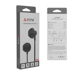 Tai nghe PTM D31 Stereo Bass có mic, tai nghe thể thao chơi game rảnh tay cho điện thoại di động Samsung Xiaomi