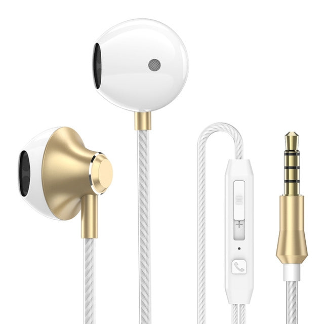 Tai nghe PTM D31 Stereo Bass có mic, tai nghe thể thao chơi game rảnh tay cho điện thoại di động Samsung Xiaomi