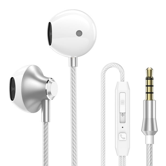 Tai nghe PTM D31 Stereo Bass có mic, tai nghe thể thao chơi game rảnh tay cho điện thoại di động Samsung Xiaomi