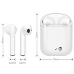 Tai nghe Bluetooth không dây I7s Binaural TWS kèm hộp sạc mạ