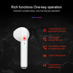 Tai nghe Bluetooth không dây I7s Binaural TWS kèm hộp sạc mạ