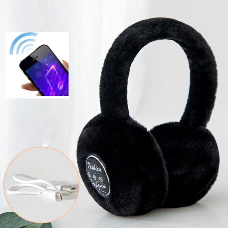 Bịt tai Bluetooth lông cừu chống gió mùa đông cho nam và nữ