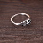 Women Vintage Rose Simple Engagement Ring Jewelry Fashion Jewelry, 5, 6, 7, 8, 9, 10