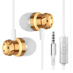 Tai nghe có dây 3.5mm rảnh tay, tai nghe nhét tai earbuds có mic cho Xiomi iPhone MP3 Laptop