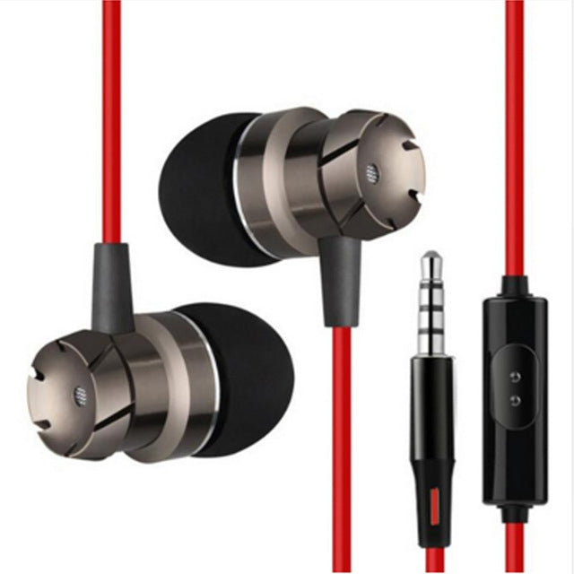 Tai nghe có dây 3.5mm rảnh tay, tai nghe nhét tai earbuds có mic cho Xiomi iPhone MP3 Laptop