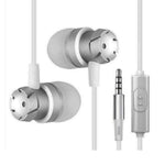 Tai nghe có dây 3.5mm rảnh tay, tai nghe nhét tai earbuds có mic cho Xiomi iPhone MP3 Laptop