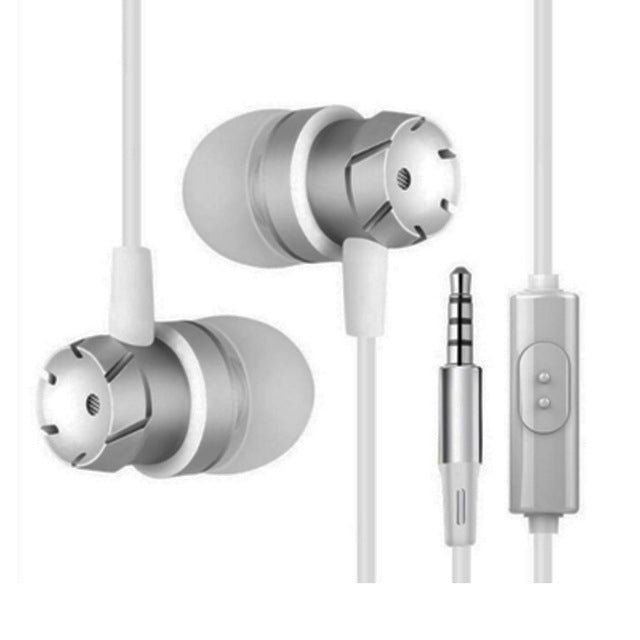 Tai nghe có dây 3.5mm rảnh tay, tai nghe nhét tai earbuds có mic cho Xiomi iPhone MP3 Laptop
