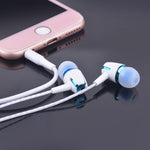 Tai nghe có dây 3.5mm earbuds âm thanh stereo, tai nghe kim loại bass có mic cho điện thoại thông minh