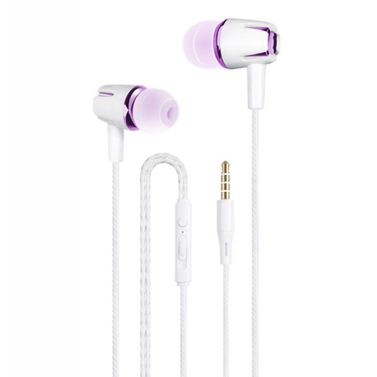 Tai nghe có dây 3.5mm earbuds âm thanh stereo, tai nghe kim loại bass có mic cho điện thoại thông minh