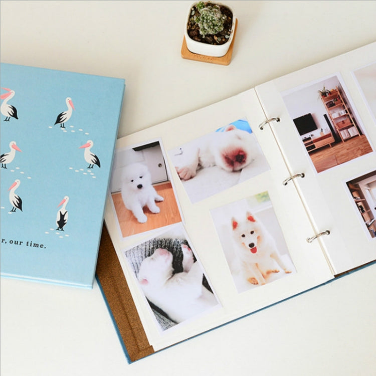 Album ảnh tự dán DIY, He Finch, Pelican, Lê vàng, Hồng hạc hồng