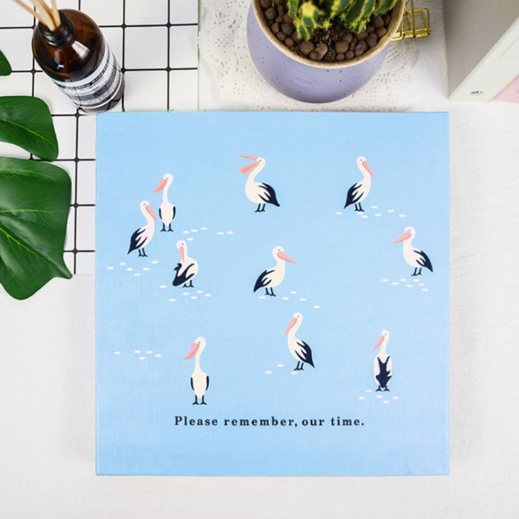 Album ảnh tự dán DIY, He Finch, Pelican, Lê vàng, Hồng hạc hồng