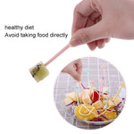 Dấu nĩa bánh trái cây hoạt hình động vật sáng tạo, giao màu ngẫu nhiên
