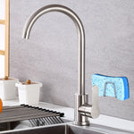 Giá đựng bọt biển bằng thép không gỉ, giá tổ chức nhà bếp phòng tắm, 5.4x5.4x3cm