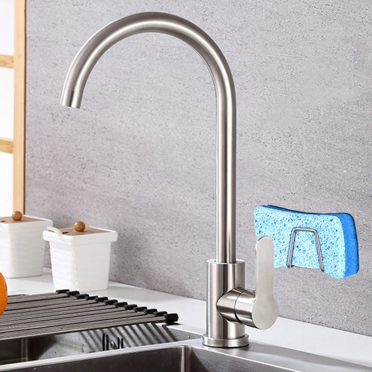 Giá đựng bọt biển bằng thép không gỉ, giá tổ chức nhà bếp phòng tắm, 5.4x5.4x3cm