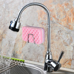 Giá đựng bọt biển bằng thép không gỉ, giá tổ chức nhà bếp phòng tắm, 5.4x5.4x3cm