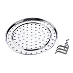 Multifunctional Waterproof Shelf Steaming Tray Stainless Steel Steaming Grid Cage Steaming Sheet Steaming Rack, 20cm, 22cm, 24cm, 26cm