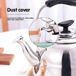Ấm còi thép không gỉ cho bếp từ, âm thanh piano cổ điển, ấm hát không từ tính, dung tích 1L, 1,5L, 2L, 3L