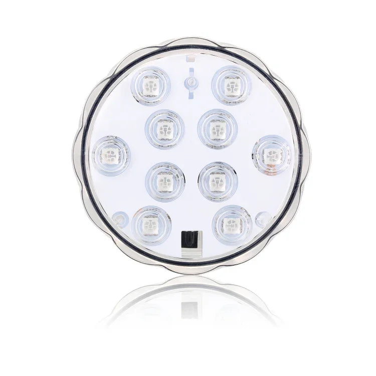 Đèn bấm lặn RGB chống nước bể cá, đèn chìm dưới nước